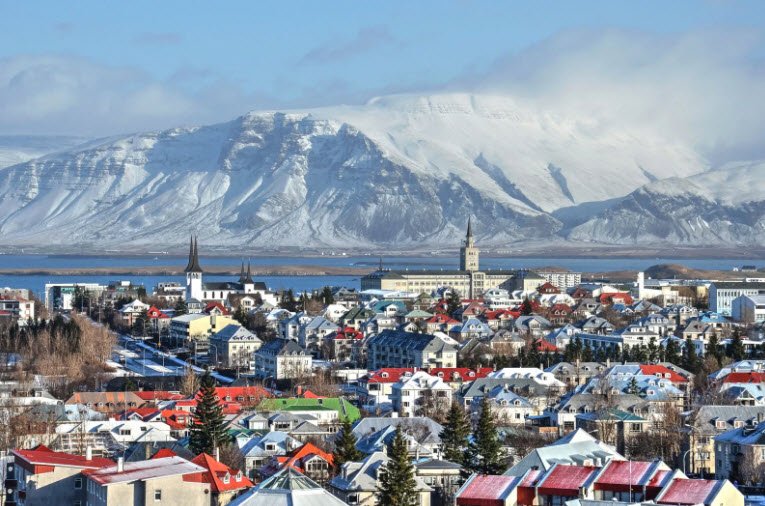 Reykjavik City Center, Reykjavík, Capital Region, Iceland
